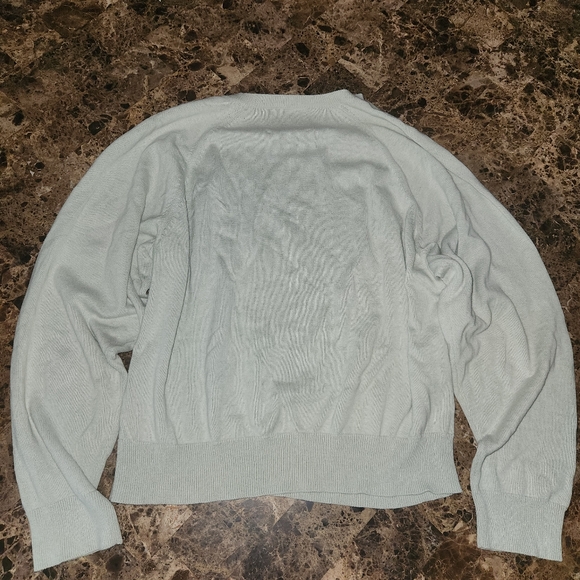 Kerri Rosenthal by Anthropologie mint green Cashmere Blend Sweater Medium - Picture 5 of 6